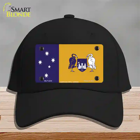 Australia Capital Territory Novelty License Plate Hat Cotton / Black