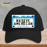 Native American South Carolina Novelty License Plate Hat Cotton / Black