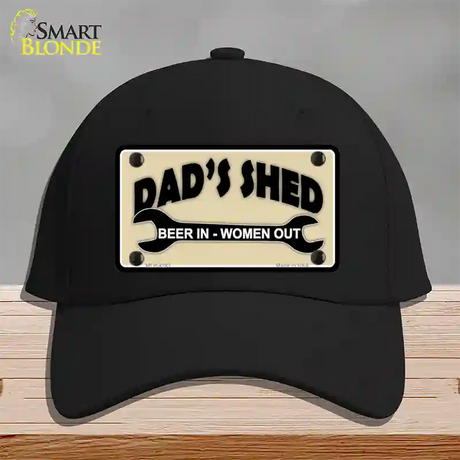 Beer In Women Out Novelty License Plate Hat Cotton / Black