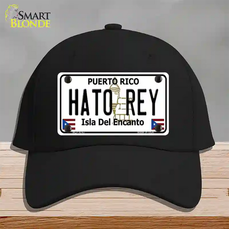 Hato Rey Puerto Rico Novelty License Plate Hat Cotton / Black