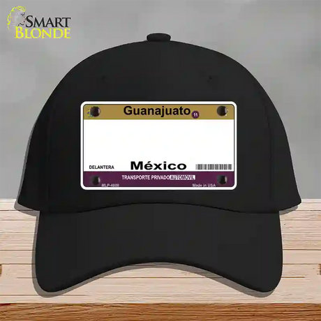 Guanajuato Mexico Blank Novelty License Plate Hat Cotton / Black