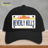 Beverly Hills California Novelty License Plate Hat Cotton / Black