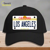 Los Angeles California State Novelty License Plate Hat Cotton / Black