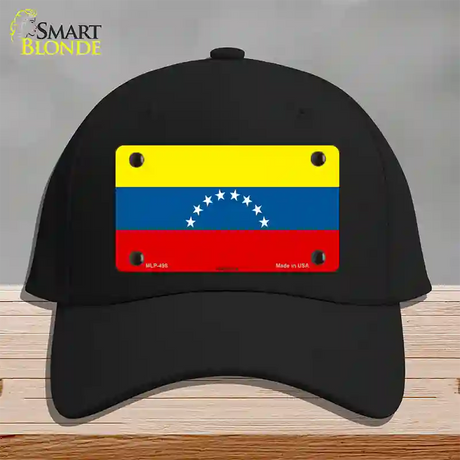 Venezuela Novelty License Plate Hat Cotton / Black