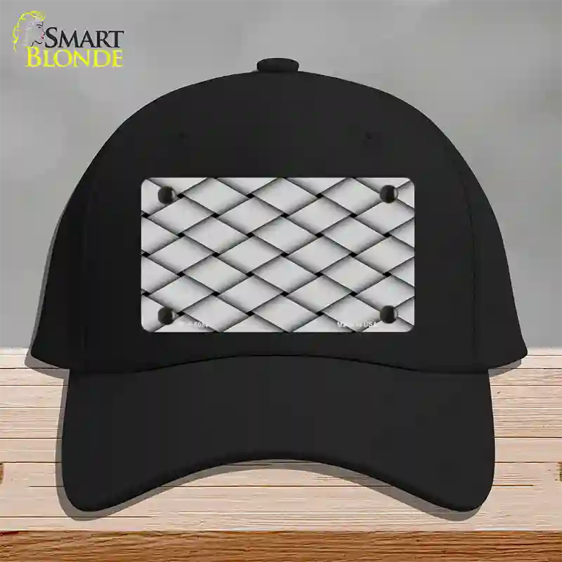 Weave Customizable Novelty License Plate Hat Cotton / Black