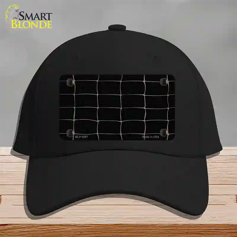 Web Black Novelty License Plate Hat Cotton / Black