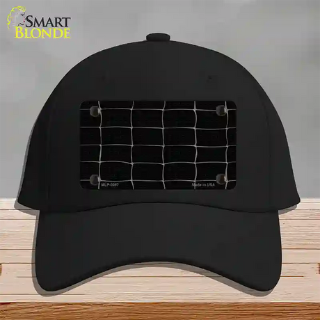 Web Black Novelty License Plate Hat Cotton / Black