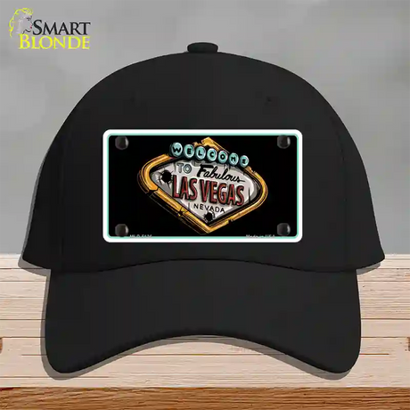 Welcome To Las Vegas Novelty License Plate Hat Cotton / Black