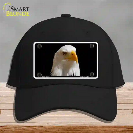 Eagle Novelty License Plate Hat Cotton / Black