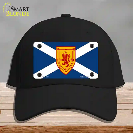 Scotland St Andrews Flag Novelty License Plate Hat Cotton / Black