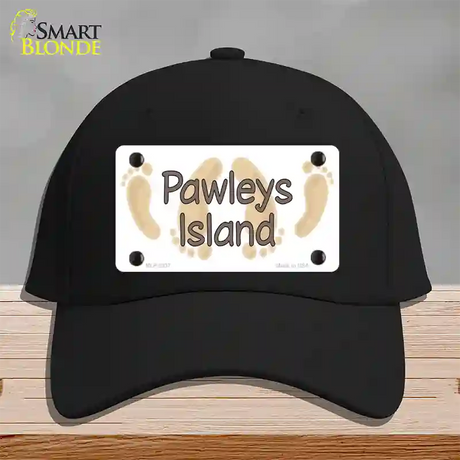 Pawleys Island Foots Novelty License Plate Hat Cotton / Black