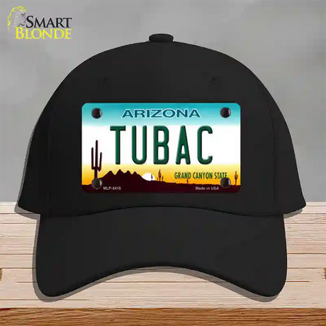 Tubac Arizona Novelty License Plate Hat Cotton / Black