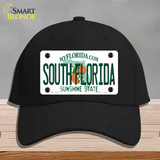 South Florida Novelty License Plate Hat Cotton / Black