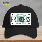 Princess Florida Novelty License Plate Hat Cotton / Black