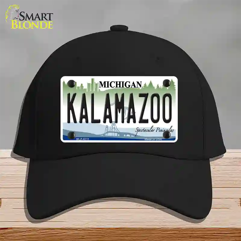 Kalamazoo Novelty License Plate Hat Cotton / Black