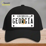 Georgia Novelty License Plate Hat Cotton / Black