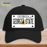 Georgia State Novelty License Plate Hat Cotton / Black