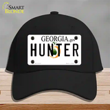 Hunter Georgia Novelty License Plate Hat Cotton / Black