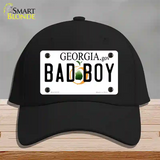 Bad Boy Georgia Novelty License Plate Hat Cotton / Black