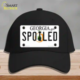 Spoiled Georgia Novelty License Plate Hat Cotton / Black