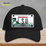 LSU Louisiana Novelty License Plate Hat Cotton / Black