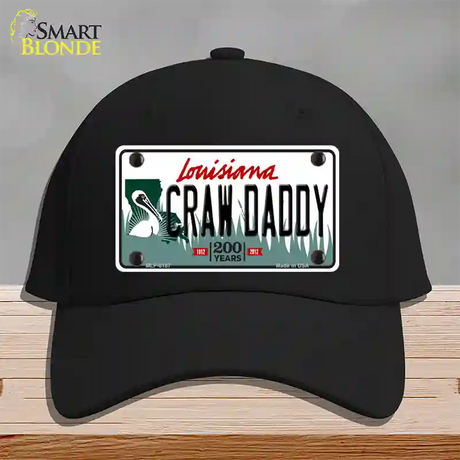 Craw Daddy Louisiana Novelty License Plate Hat Cotton / Black