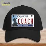 Coach Oklahoma Novelty License Plate Hat Cotton / Black