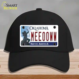 Meeooww Oklahoma Novelty License Plate Hat Cotton / Black