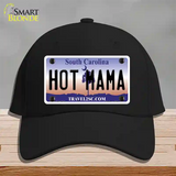 Hot Mama South Carolina Novelty License Plate Hat Cotton / Black