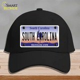 South Carolina Novelty License Plate Hat Cotton / Black