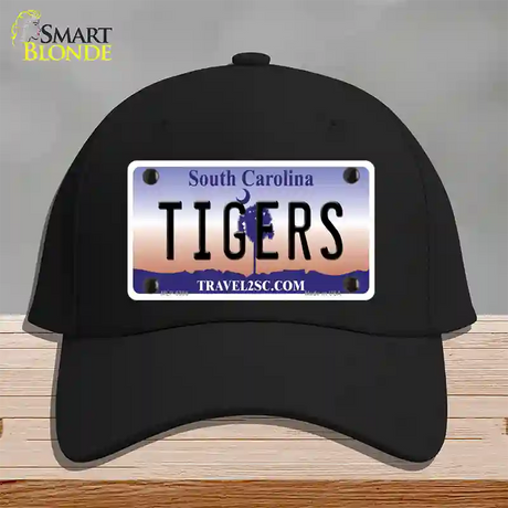 Tigers South Carolina Novelty License Plate Hat Cotton / Black