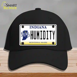 Humidity Indiana Novelty License Plate Hat Cotton / Black