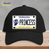 Princess Indiana Novelty License Plate Hat Cotton / Black