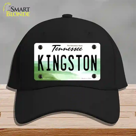 Kingston Tennessee Novelty License Plate Hat Cotton / Black