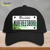 Murfreesboro Tennessee Novelty License Plate Hat Cotton / Black