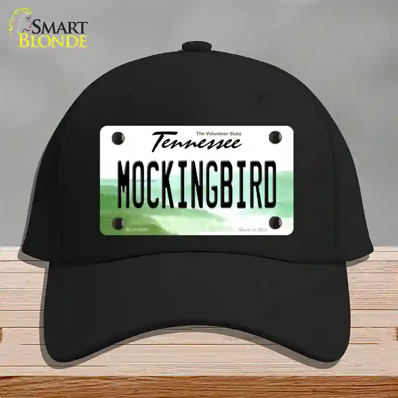 Mockingbird Tennessee Novelty License Plate Hat Cotton / Black