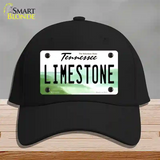 Limestone Tennessee Novelty License Plate Hat Cotton / Black