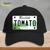 Tomato Tennessee Novelty License Plate Hat Cotton / Black