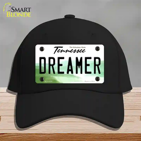 Dreamer Tennessee Novelty License Plate Hat Cotton / Black