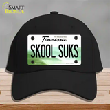 Skool Suks Tennessee Novelty License Plate Hat Cotton / Black