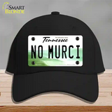 No Murci Tennessee Novelty License Plate Hat Cotton / Black