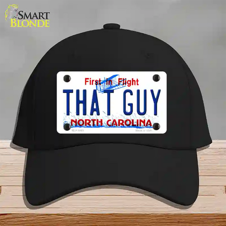 That Guy North Carolina Novelty License Plate Hat Cotton / Black