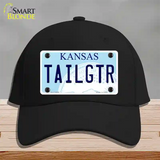 Tailgtr Kansas Novelty License Plate Hat Cotton / Black