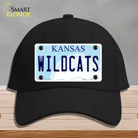 Wildcats Kansas Novelty License Plate Hat Cotton / Black