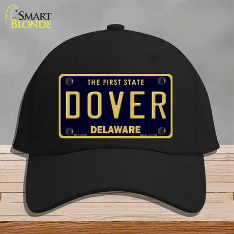 Delaware Novelty License Plate Hat Cotton / Black