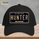 Hunter Delaware Novelty License Plate Hat Cotton / Black