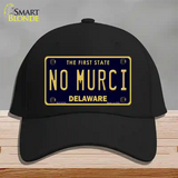 No Murci Delaware Novelty License Plate Hat Cotton / Black