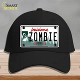 Zombie Louisiana Novelty License Plate Hat Cotton / Black