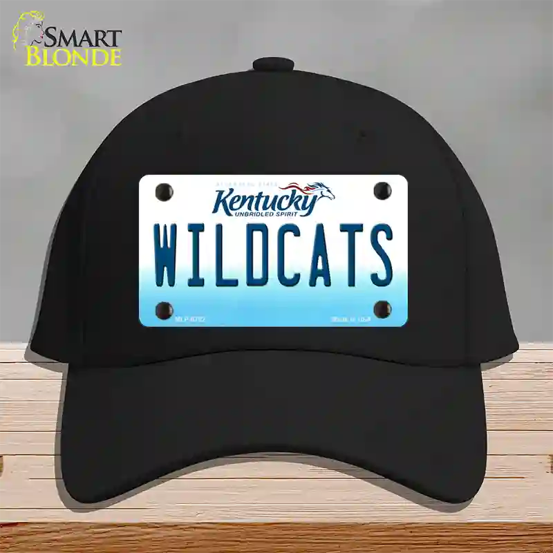 Wildcats Kentucky Novelty License Plate Hat Cotton / Black