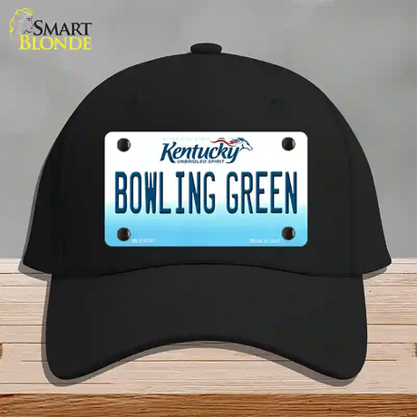 Bowling Green Kentucky Novelty License Plate Hat Cotton / Black